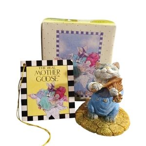 Mini Cat And The Fiddle MacMillan 2.5" Figurine 1989